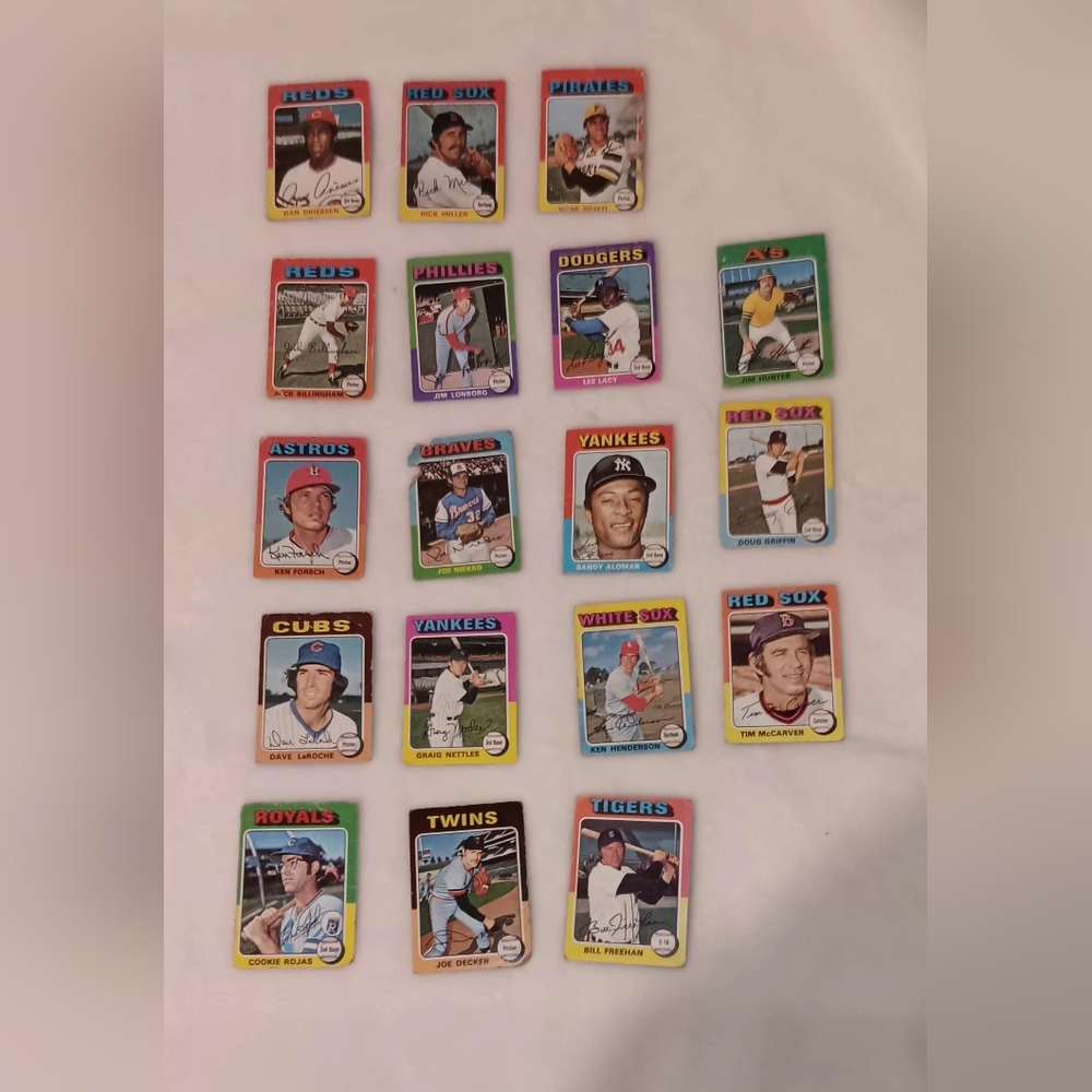 Vintage Baseball Card Lot  Vintage Football Card Lot - Picture 3 of 16
